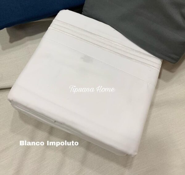 Juego de sábanas ann y val blanco