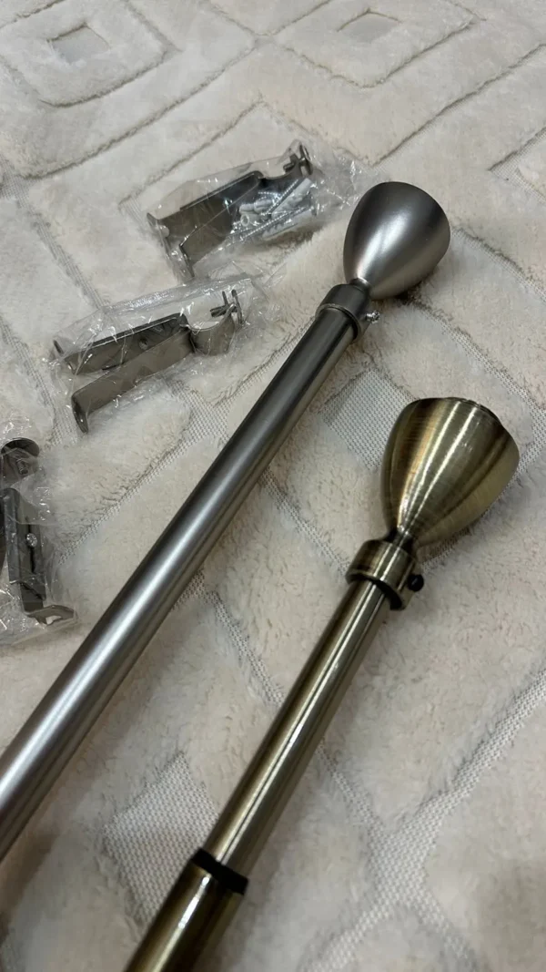 Barral Porta-cortinas de Metal Extensible Copa