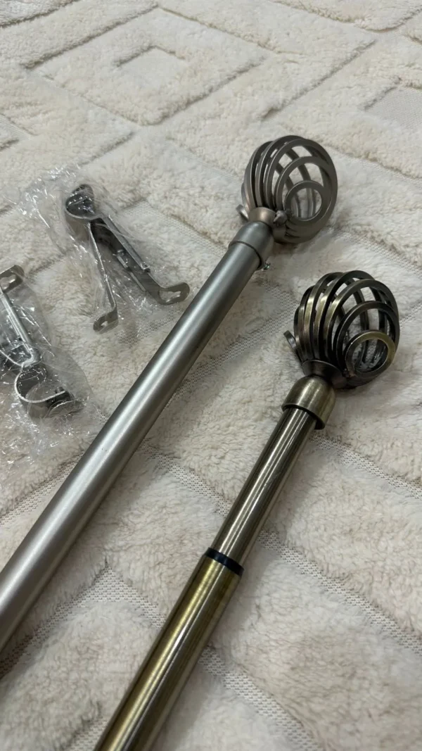 Barral Porta-cortinas de Metal Extensible Nido