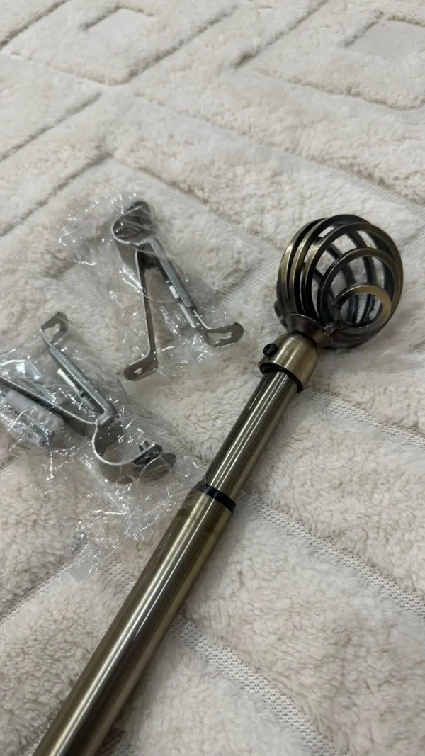 Barral Porta-cortinas de Metal Extensible Nido