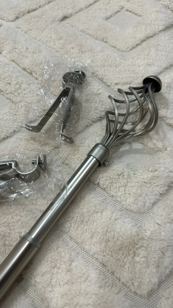 Barral Porta-cortinas de Metal Extensible Punta